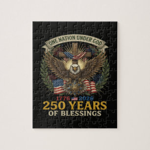 One Nation Under God 250 Years Jigsaw Puzzle