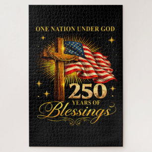 One Nation Under God 250 Years Jigsaw Puzzle