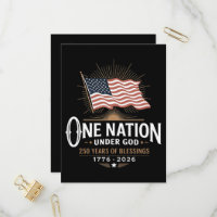 One Nation Under God 250 Years of Blessings