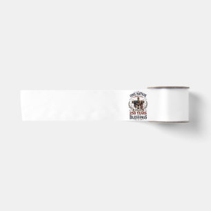 One Nation Under God 250 Years Of Blessings Satin Ribbon