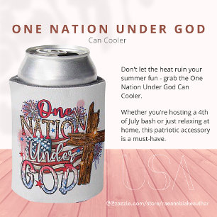One Nation Under God Can Cooler