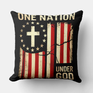 One Nation Under God Cushion