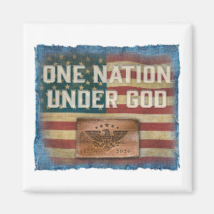 One Nation Under God - Magnet