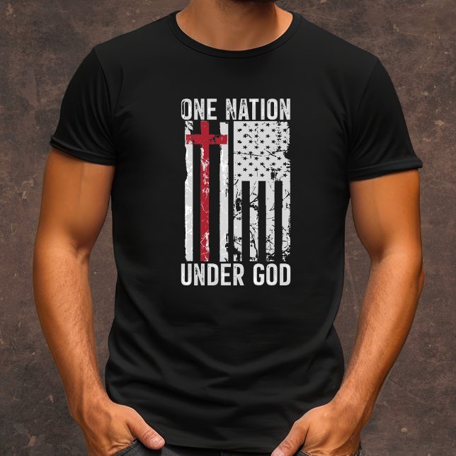 One Nation Under God men's T-Shirt (Creator Uploaded)