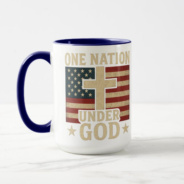 One Nation Under God Mug (Left)