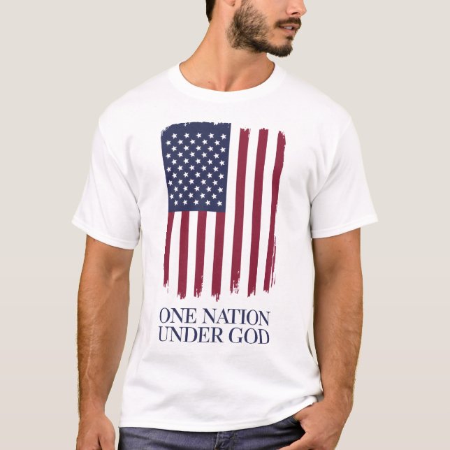 One Nation Under God T-Shirt (Front)