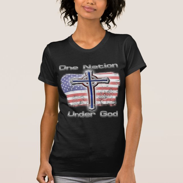 One Nation Under God T-Shirt (Front)