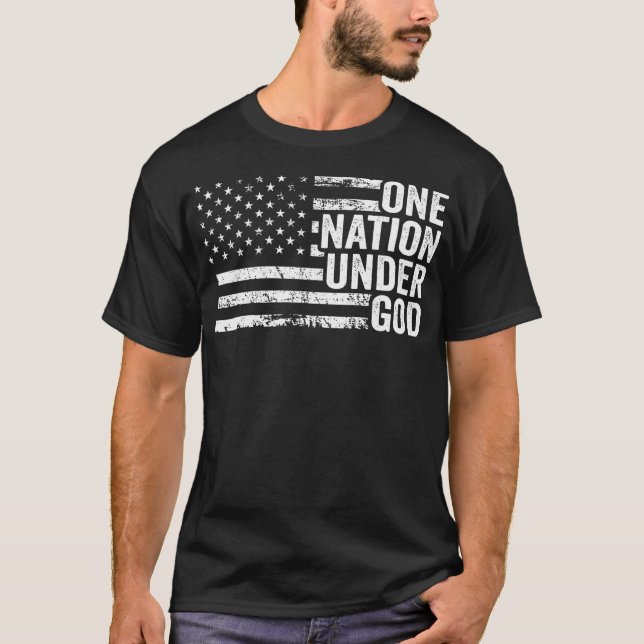 One Nation Under God T-Shirt (Front)
