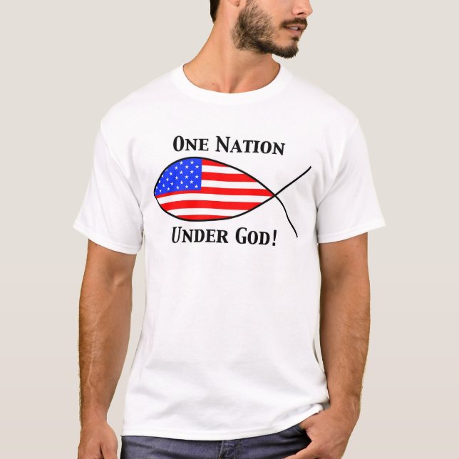 One Nation Under God T-Shirt (Front)