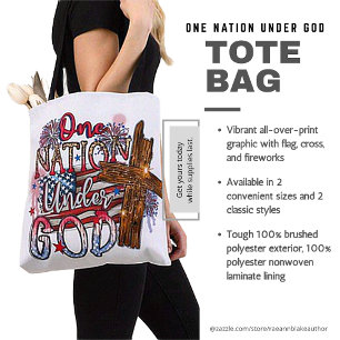 One Nation Under God Tote Bag