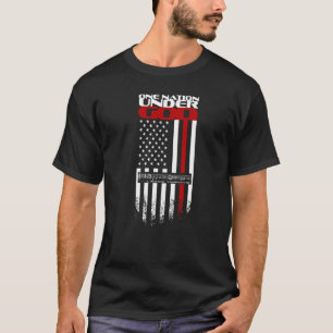 One Nation Under God - US Flag National Anthem Day T-Shirt