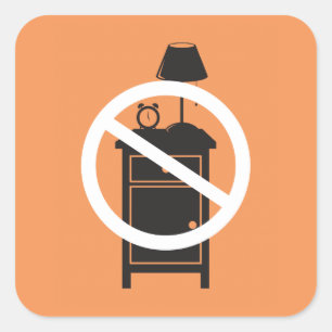 One Night Stand Square Sticker