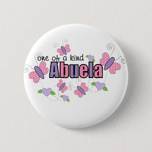 One Of A Kind Abuela 6 Cm Round Badge