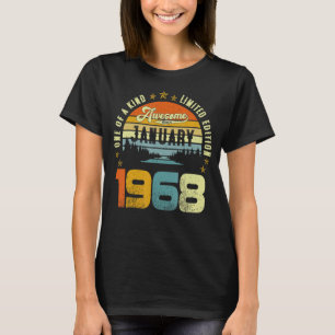 One Of A Kind Awesome Since January 1968 T-Shirt