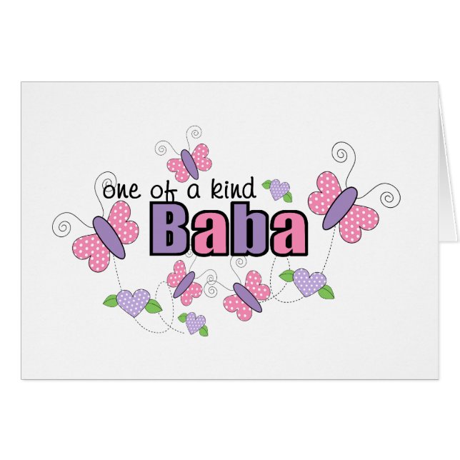 One Of A Kind Baba (Front Horizontal)