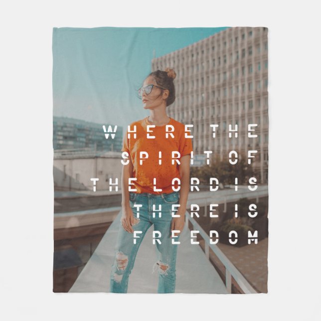 >-> One of a Kind >-> Fleece Throw (Front)