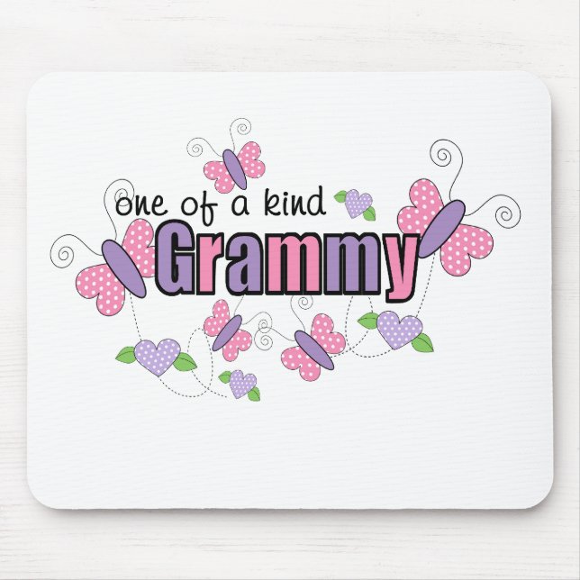 One Of A Kind Grammy Mouse Mat (Front)