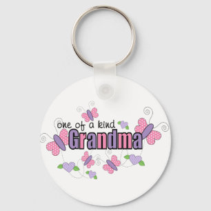 One Of A Kind Grandma Key Ring