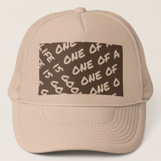 one of a kind life is good-design trucker hat