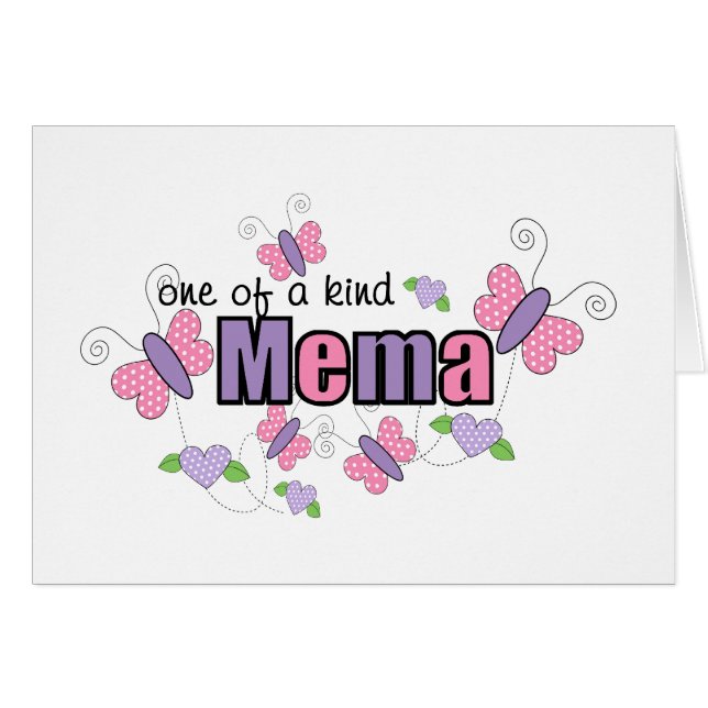 One Of A Kind Mema (Front Horizontal)