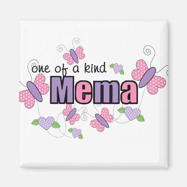 One Of A Kind Mema Magnet (Front)