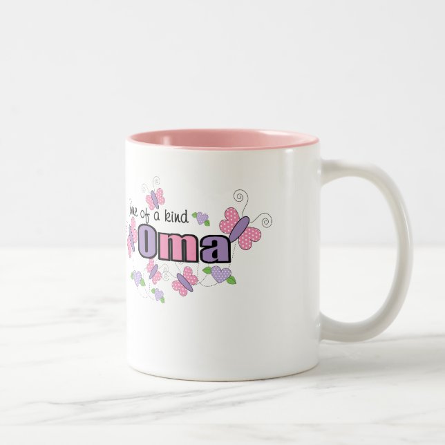 One Of A Kind Oma Two-Tone Coffee Mug (Right)