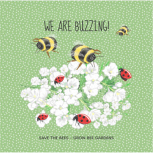 One of a Kind SAVE THE BEES Personalised