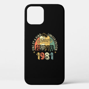 One Of A Kind Vintage September 1981 iPhone 12 Pro Case