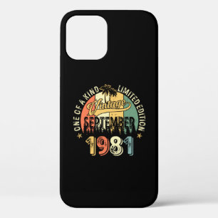 One Of A Kind Vintage September 1981 iPhone 12 Case