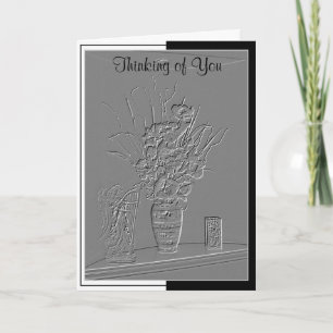 "One of My Floral Designs" 5" x 7" Card w/Envelope