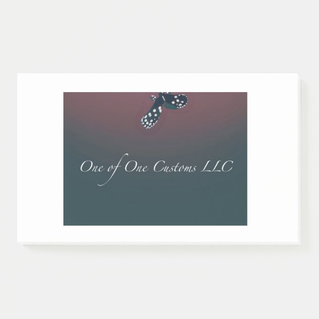 One of One Customs  Post-it Notes (Front)