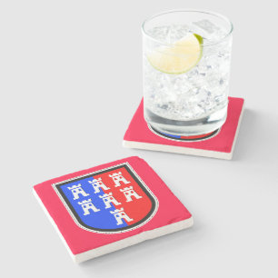 one of seven Saxonian towers Stone Coaster