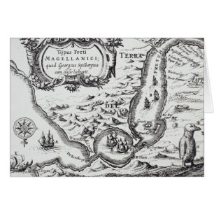One of the earliest maps of the Magellan