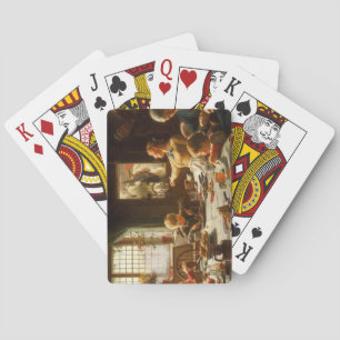 One of the Family (Donkey Being Fed) Playing Cards