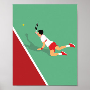 One Of The Greatest Tennis Players Of All Time Poster