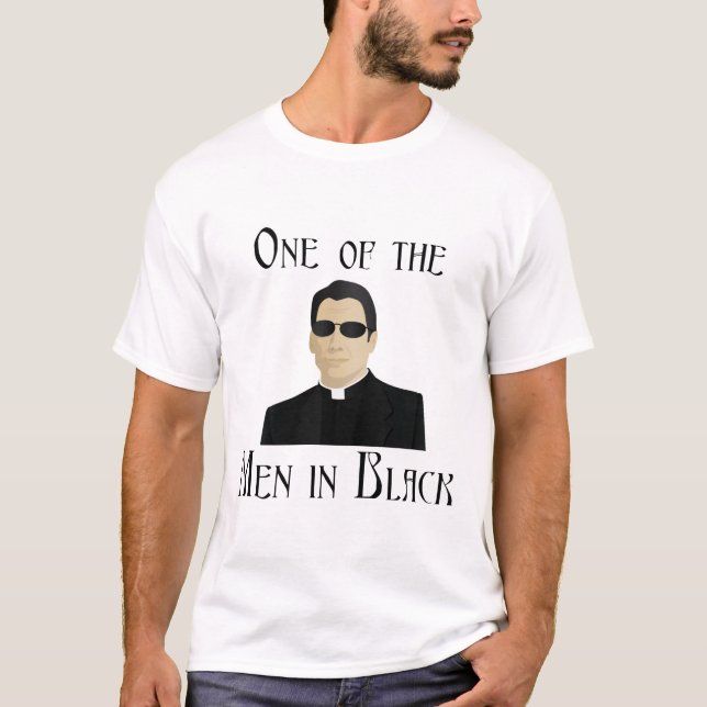 One of the Men in Black (light) T-Shirt (Front)