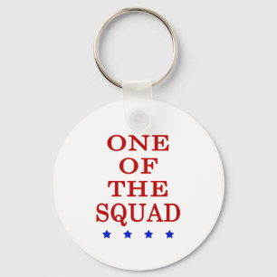 One Of The Squad AOC Rashida Ilhan Ayanna Key Ring
