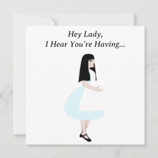 One of Those Days Note Card