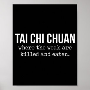 One Of Those Tai Chi Chuan People Chinese Fighting Poster