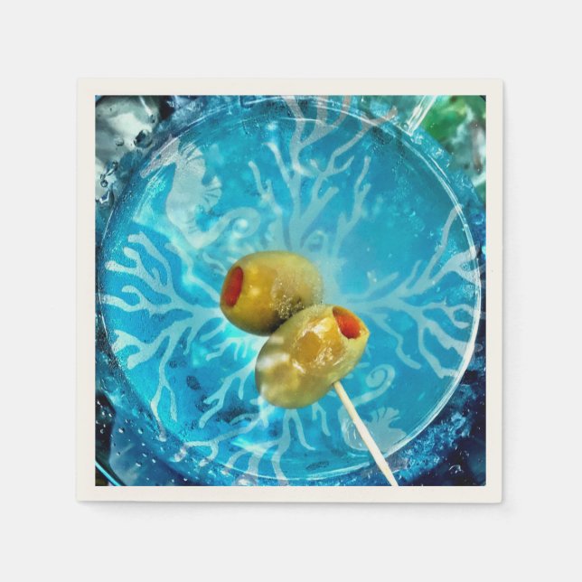 One Olive or Two? Napkin (Front)