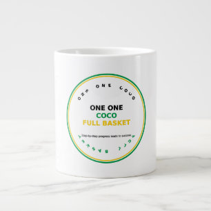 One One Coco Full Basket Large Coffee Mug