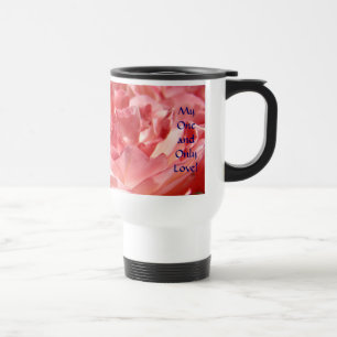 One & Only Love! Coffee Mugs Pink Roses Mug