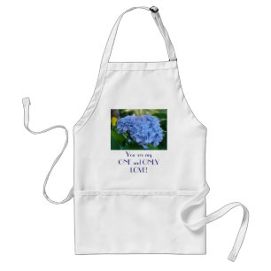 ONE & ONLY LOVE! Valentine's Day gift Apron Floral
