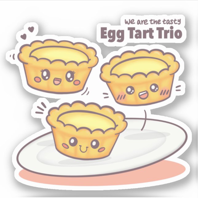 One order of tasty Egg Tart! (Front)