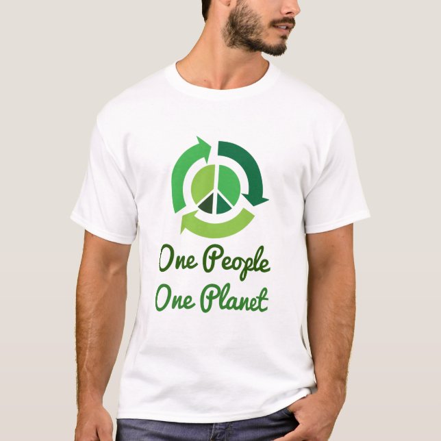 One People One Planet T-Shirt (Front)