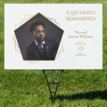 One Photo With Warm-Brown Text Minimalist Yard