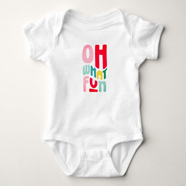 One Piece Baby Bodysuit (Front)