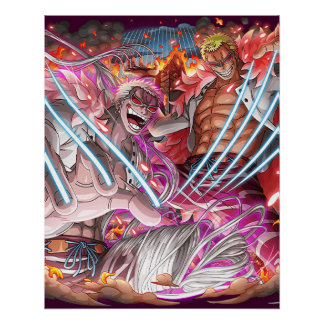One piece Doflamingo Poster