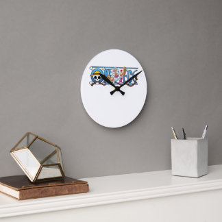 one piece g5 Anime Pirate Wall Clock