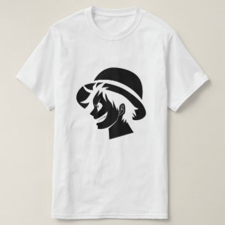 One Piece Luffy Straw Hat Pirate Silhouette Tees